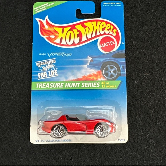 1996 Hot Wheels Treasure Hunts Dodge Viper RT/10 - Picture 2 of 6